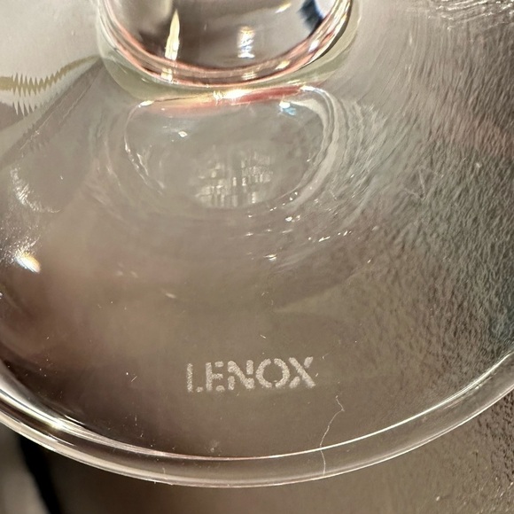 NEW LENOX TUSCANY CLASSICS GRAND BORDEAUX CRYSTAL ONE WINE GLASS OUT OF BOX - Picture 7 of 8